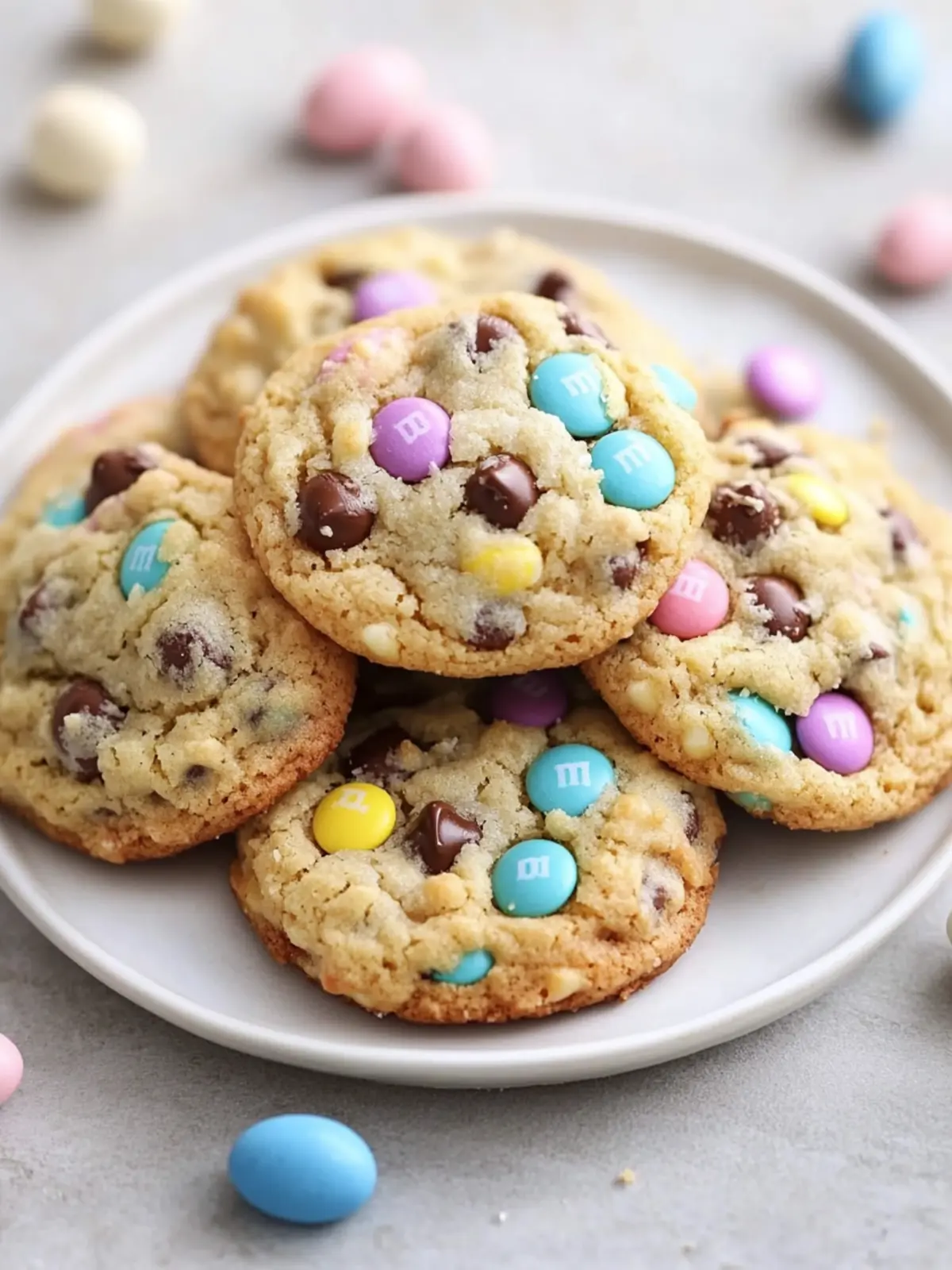 Delicious Easter Chocolate Chip M&M Cookies to Delight You
