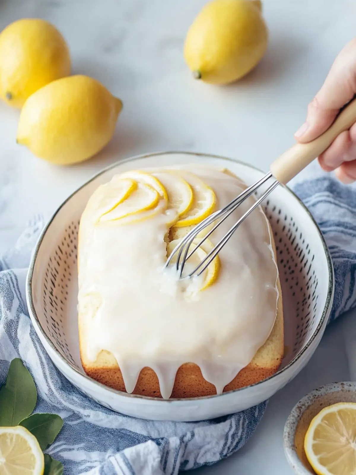 Lemon Loaf with Glaze
