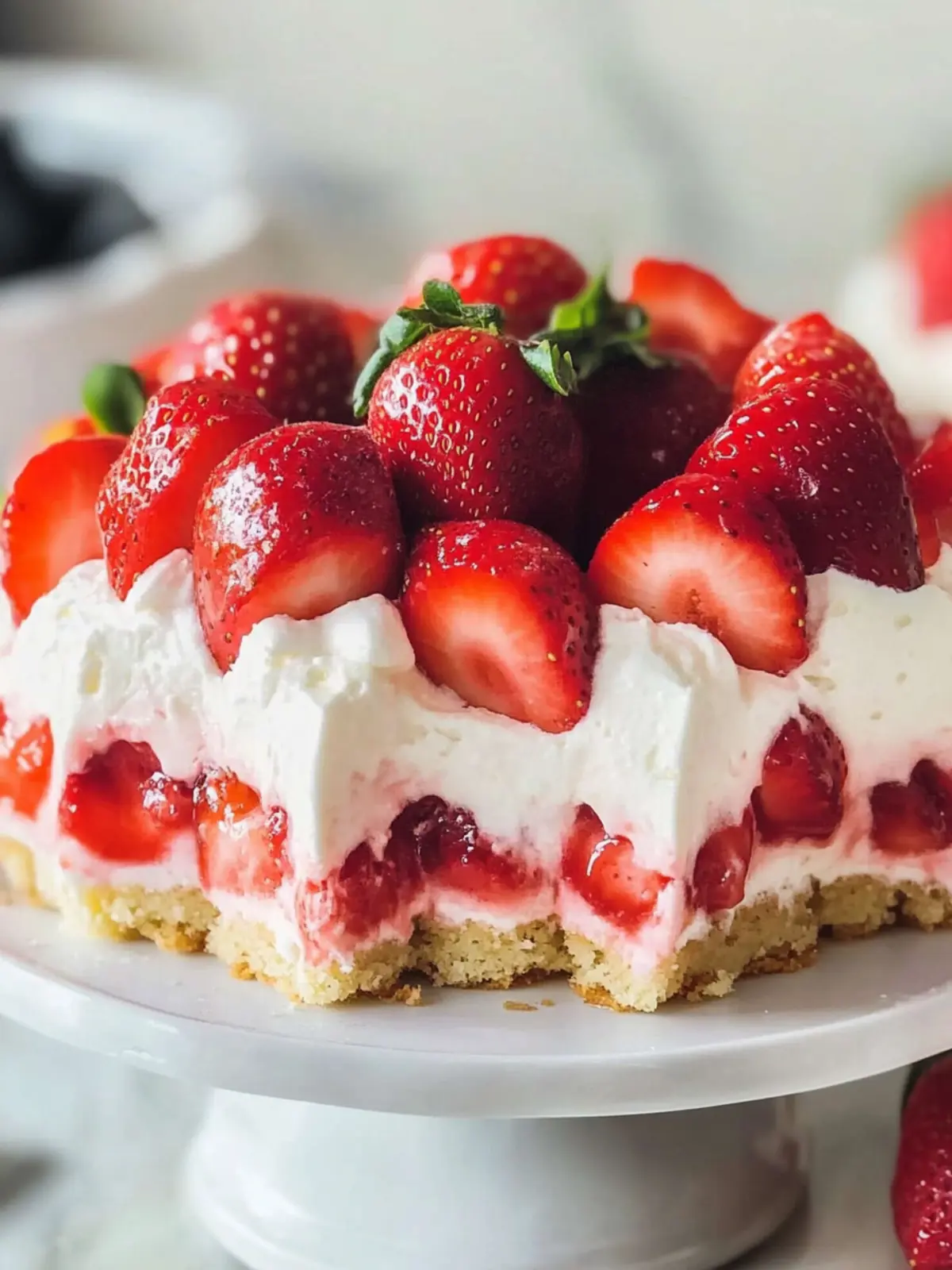 Delicious Strawberry Cheesecake Poke Cake You’ll Love to Make