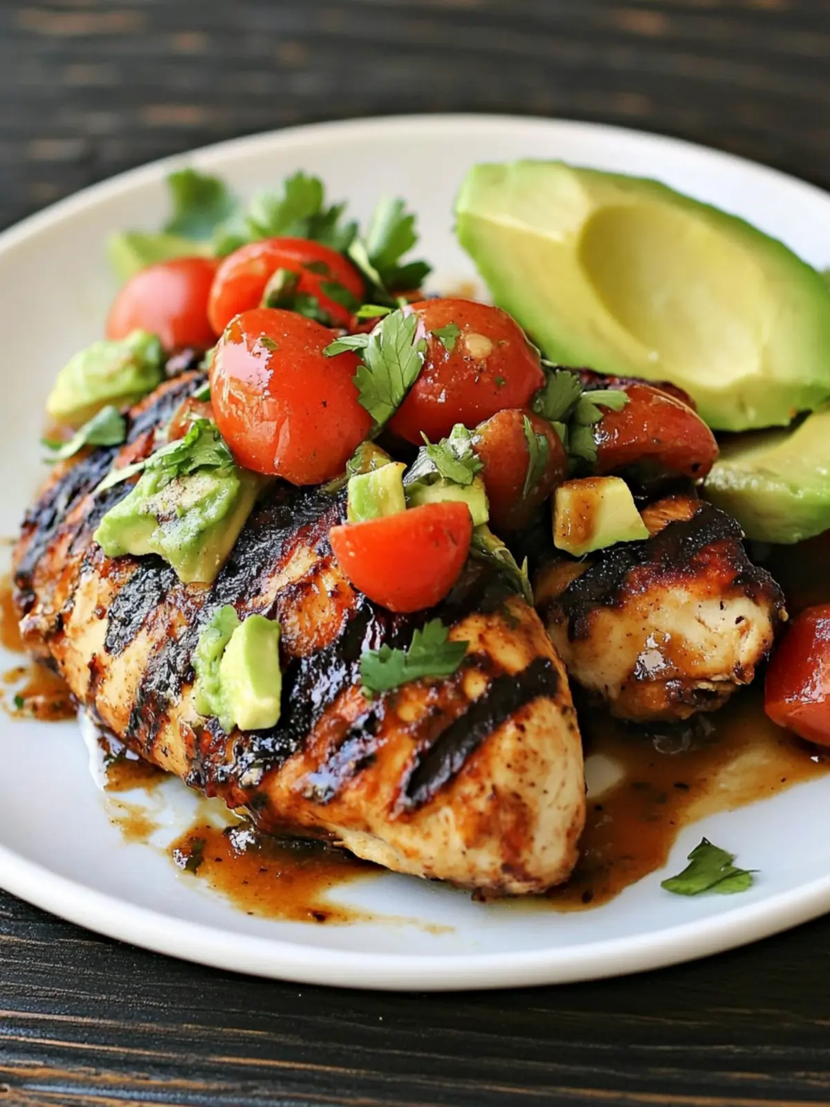 Grilled California Avocado Chicken