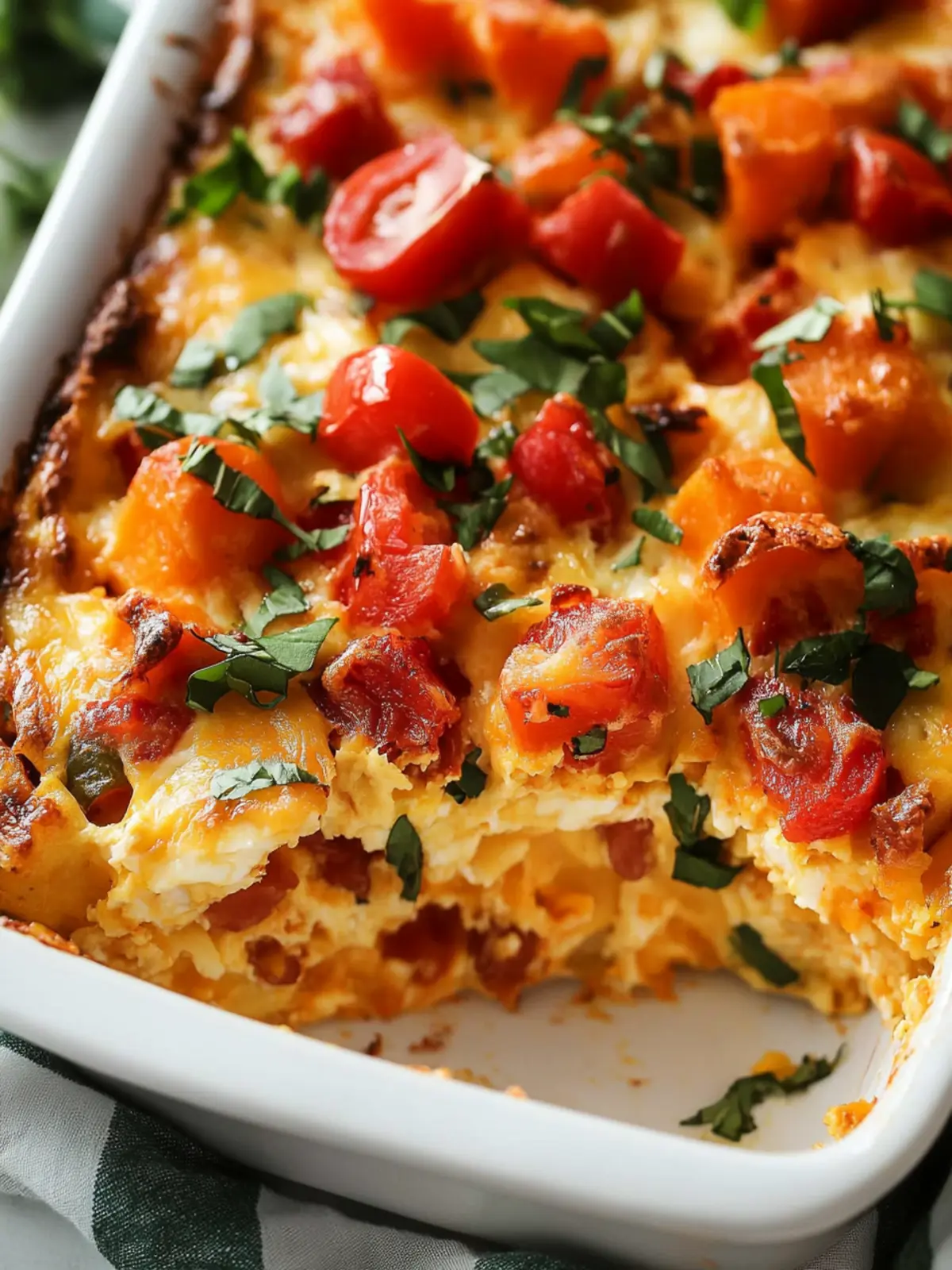 overnight egg casserole