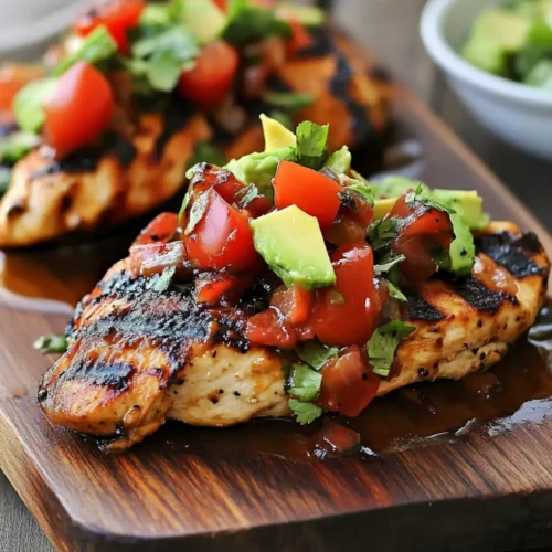 Grilled California Avocado Chicken
