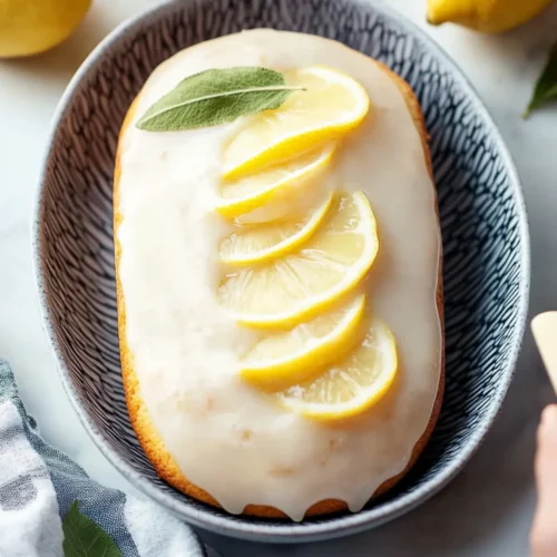 Lemon Loaf with Glaze