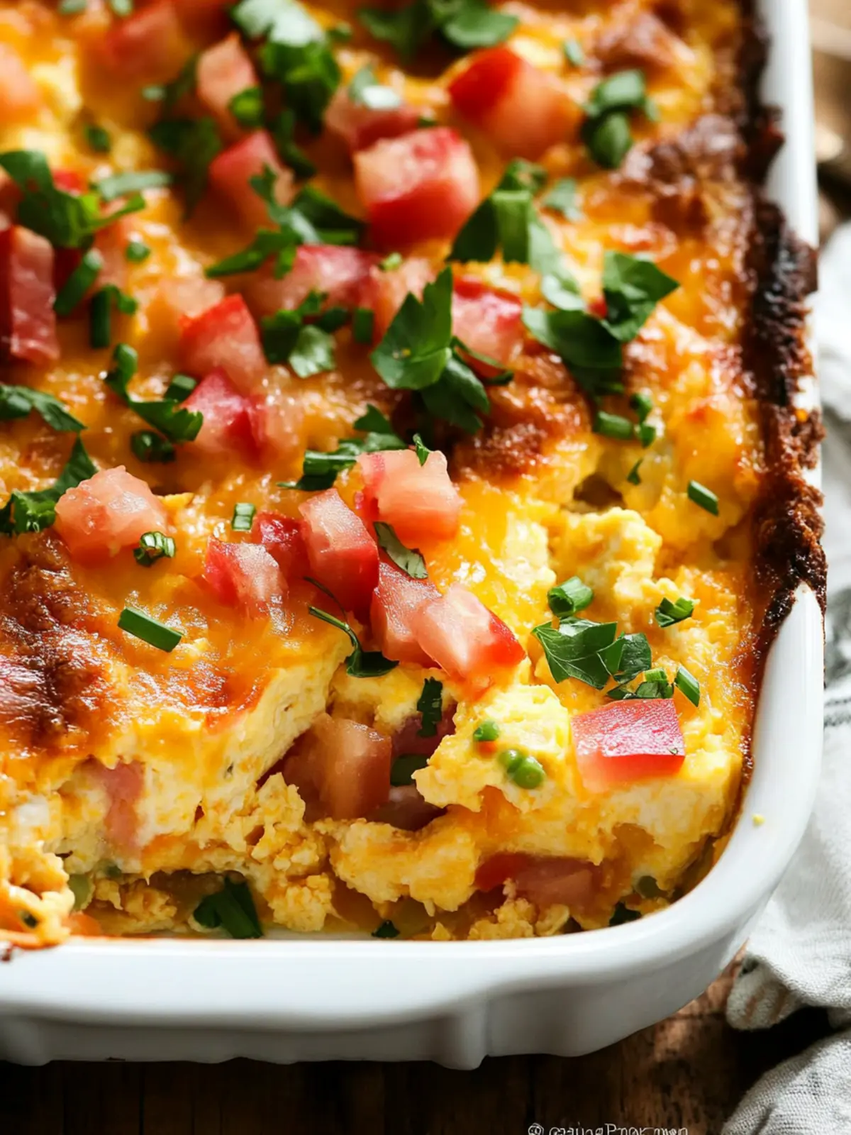 overnight egg casserole