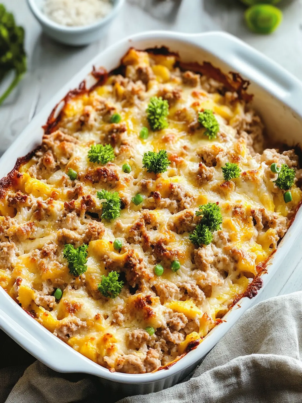 Ground Turkey Casserole