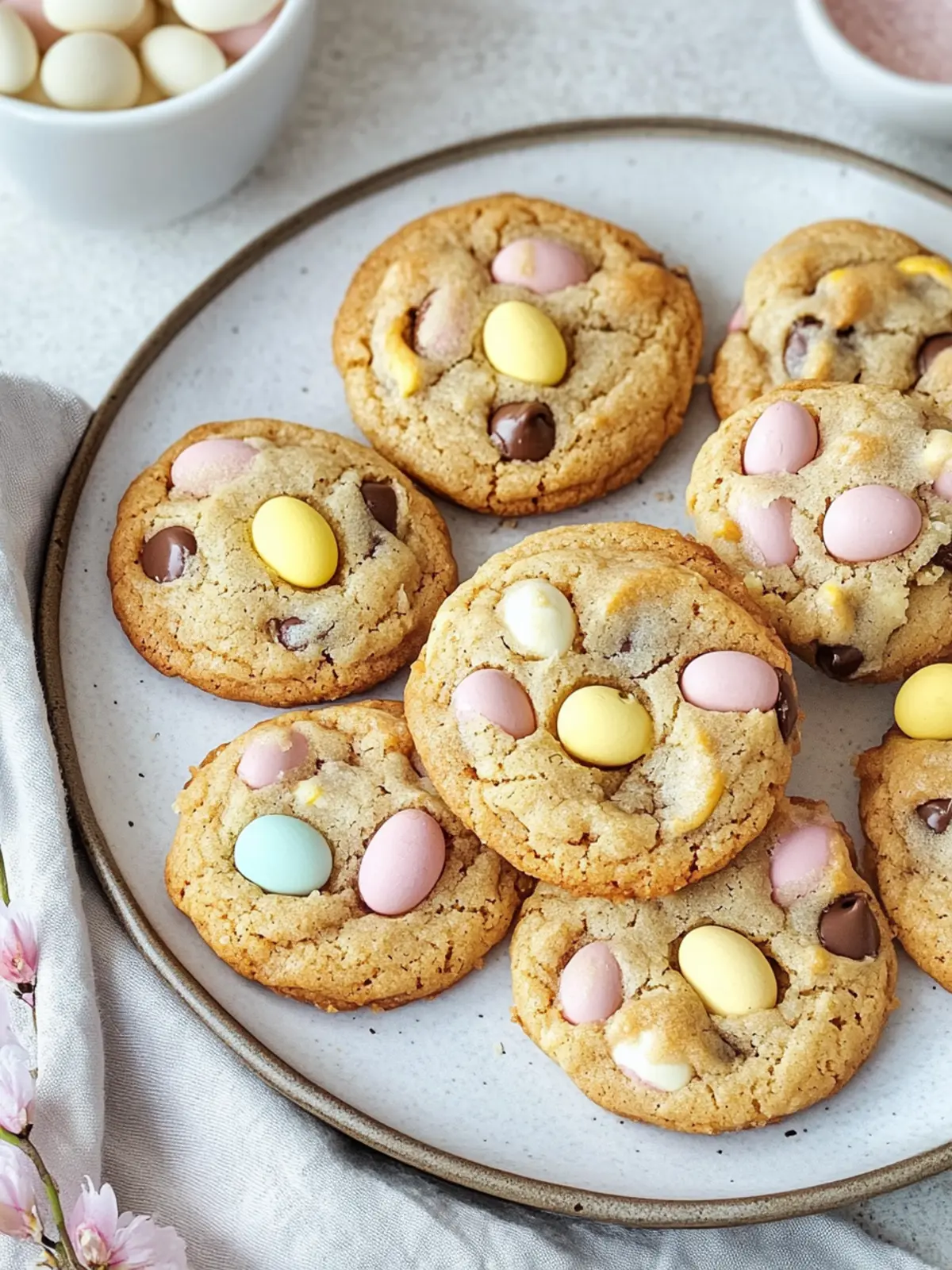 Tasty Easter Mini Egg Chocolate Chip Cookies You’ll Love