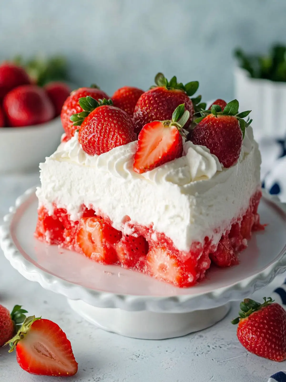 Strawberry Poke Cake