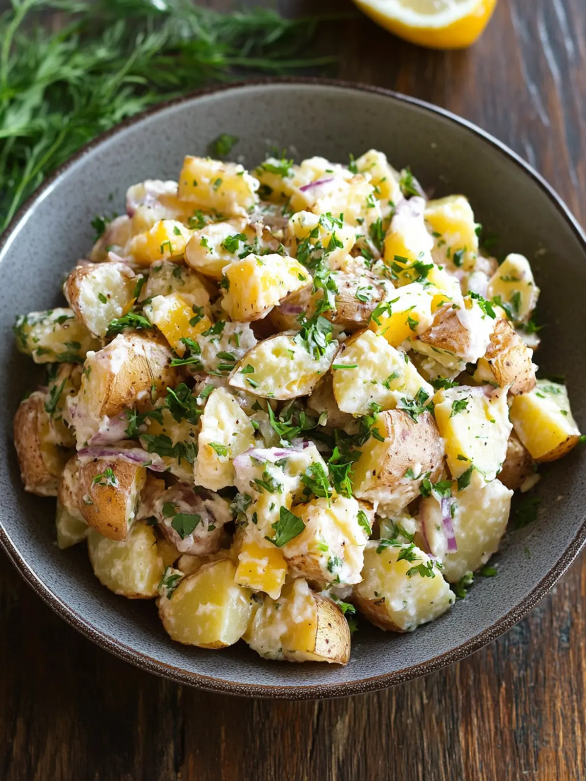 Earl’s Warm Potato Salad