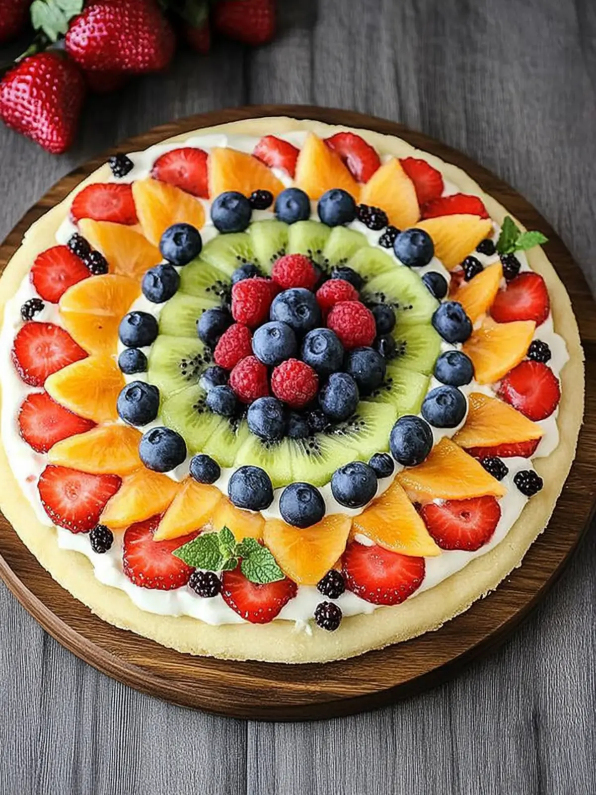 Homemade Fruit Pizza