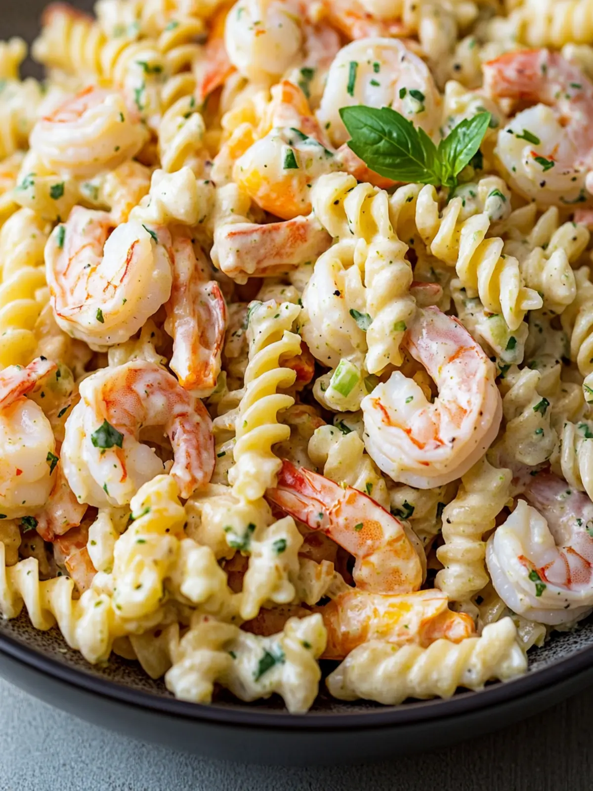 Creamy Shrimp Pasta Salad