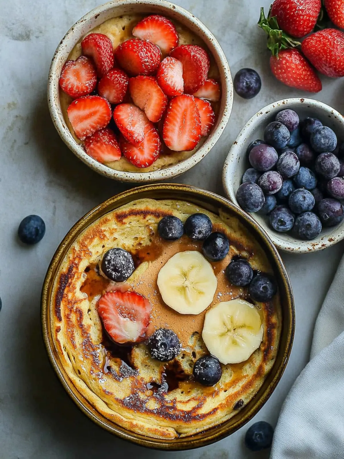 Protein Pancake Bowls