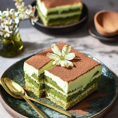 Matcha Tiramisu