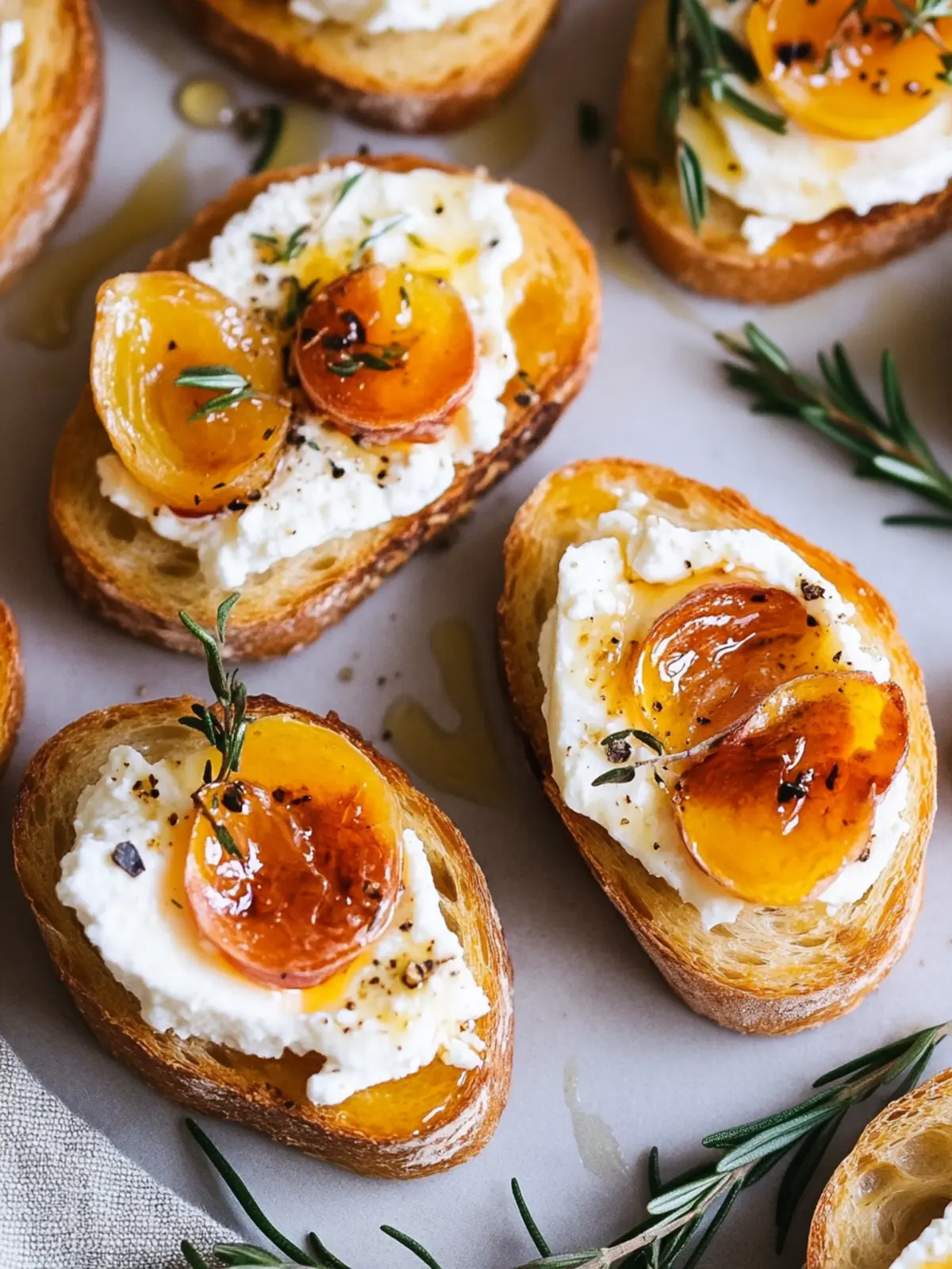 Whipped Feta & Hot Honey Crostini: A Flavor Party on Toast