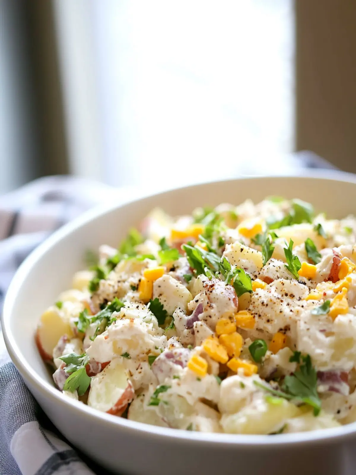 Loaded Potato Salad (a Baked Potato Salad!), Easy Summer Salad Recipe