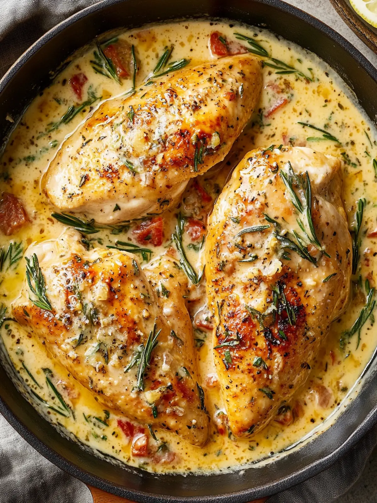 Marry Me Chicken (Creamy Tuscan Style)