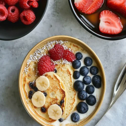 Protein Pancake Bowls