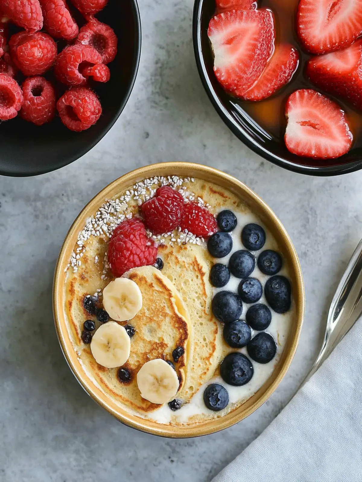 Delicious Protein Pancake Bowls for a Healthy Morning Boost