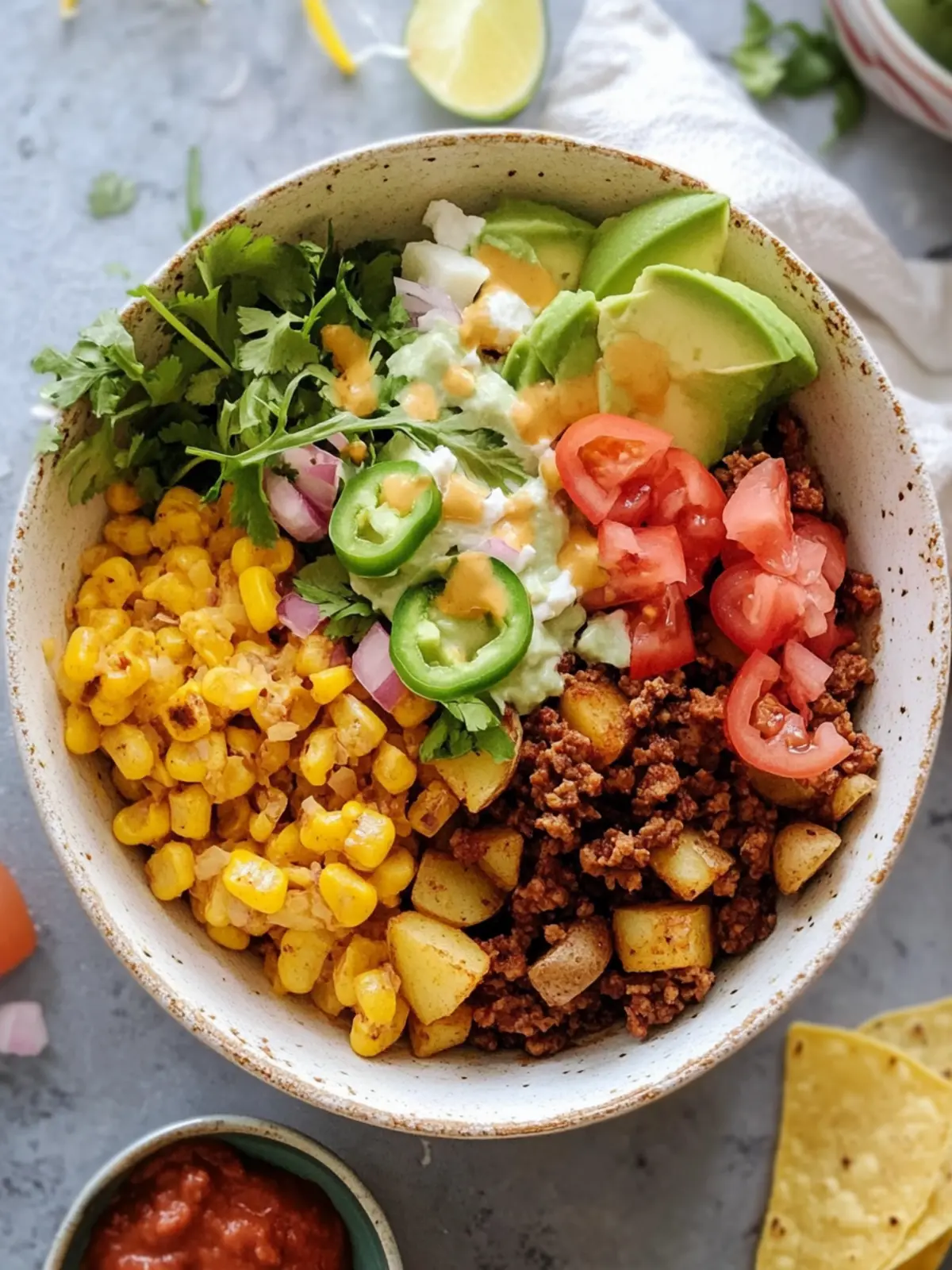 Potato Taco Bowl
