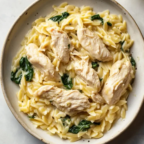 Lemon Chicken Orzo