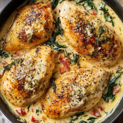 Marry Me Chicken (Creamy Tuscan Style)
