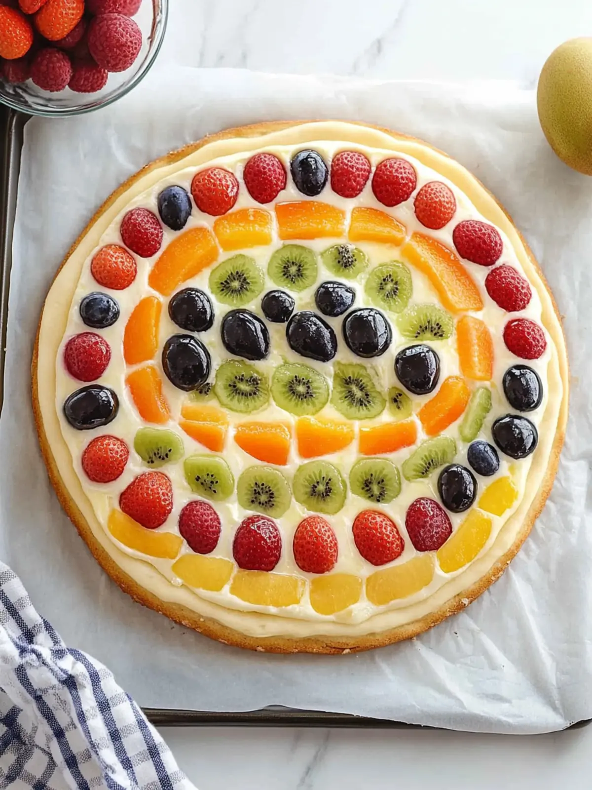 Delicious Easter Egg Fruit Pizza: A Fun Spring Treat!