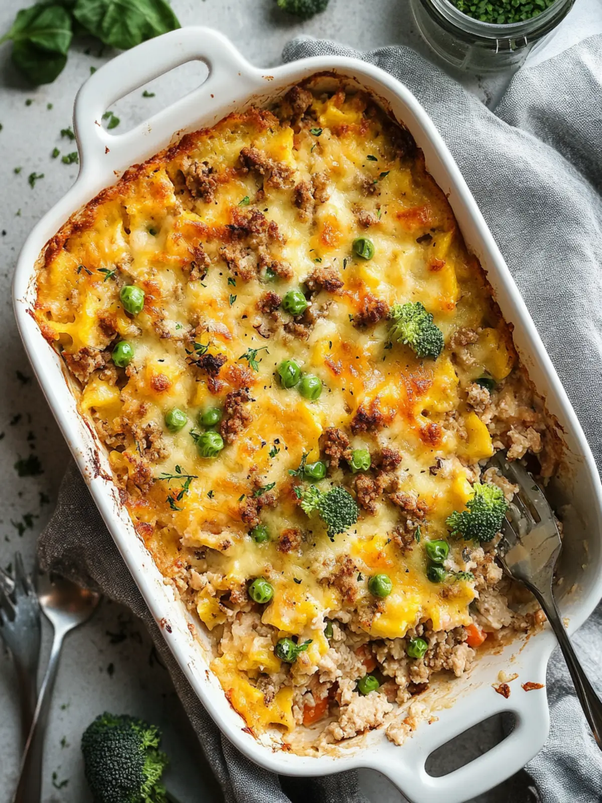 Comforting Ground Turkey Casserole for Cozy Family Nights