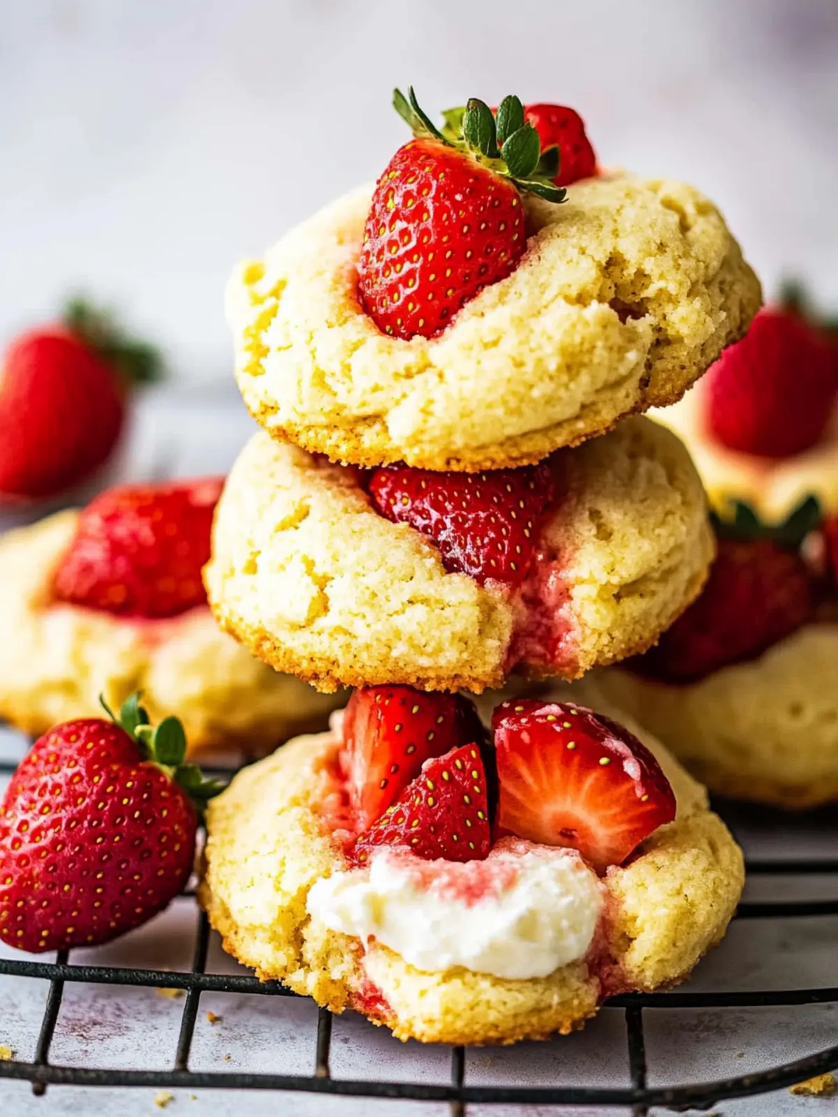 Delicious Strawberry Shortcake Cookies You’ll Love Baking