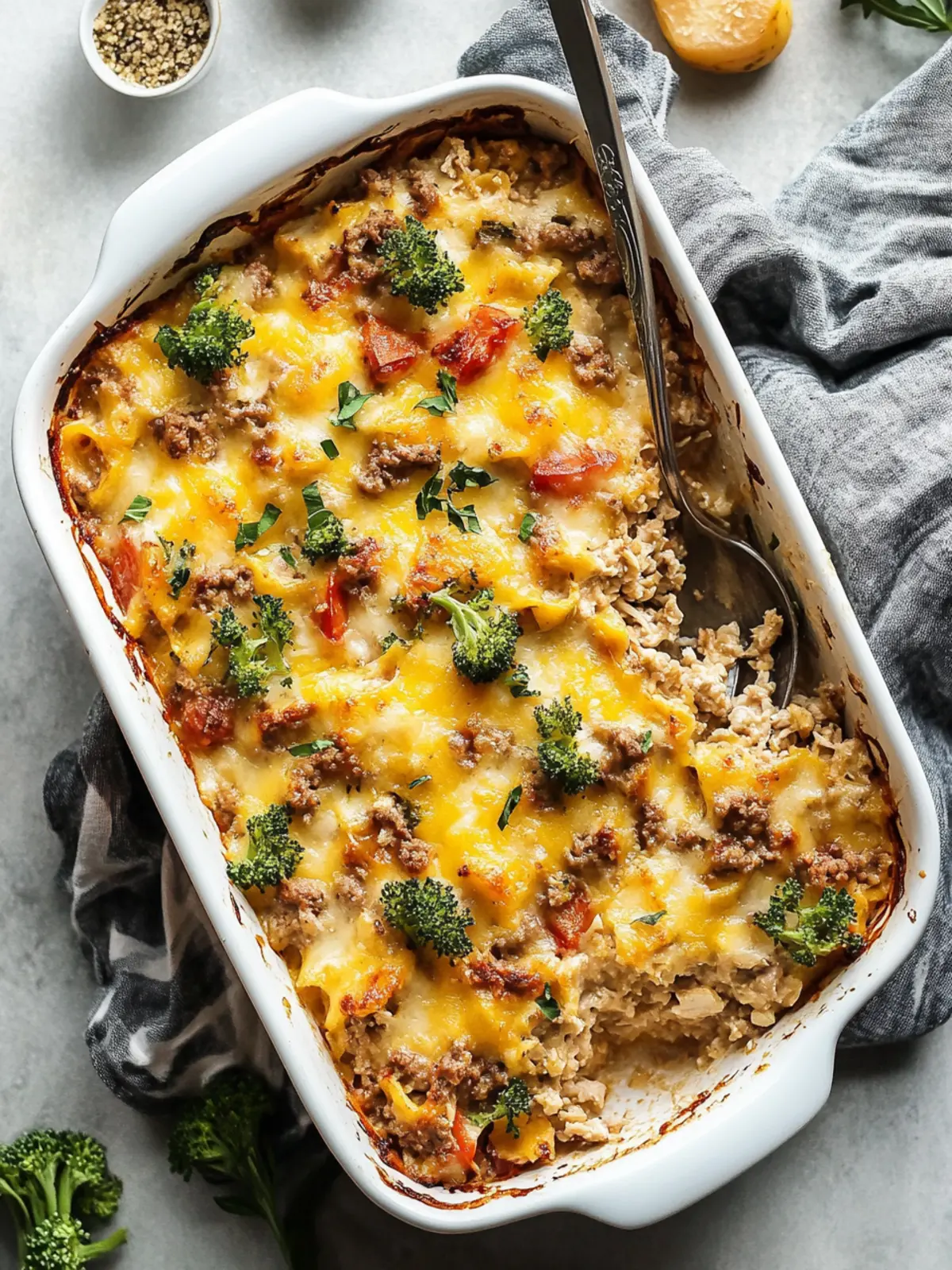 Ground Turkey Casserole