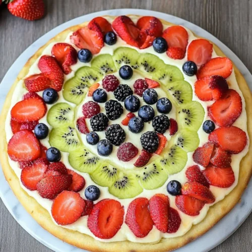 Homemade Fruit Pizza
