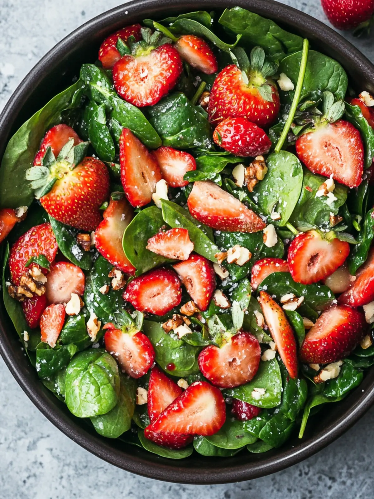 Refreshing Strawberry Spinach Salad for a Vibrant Twist