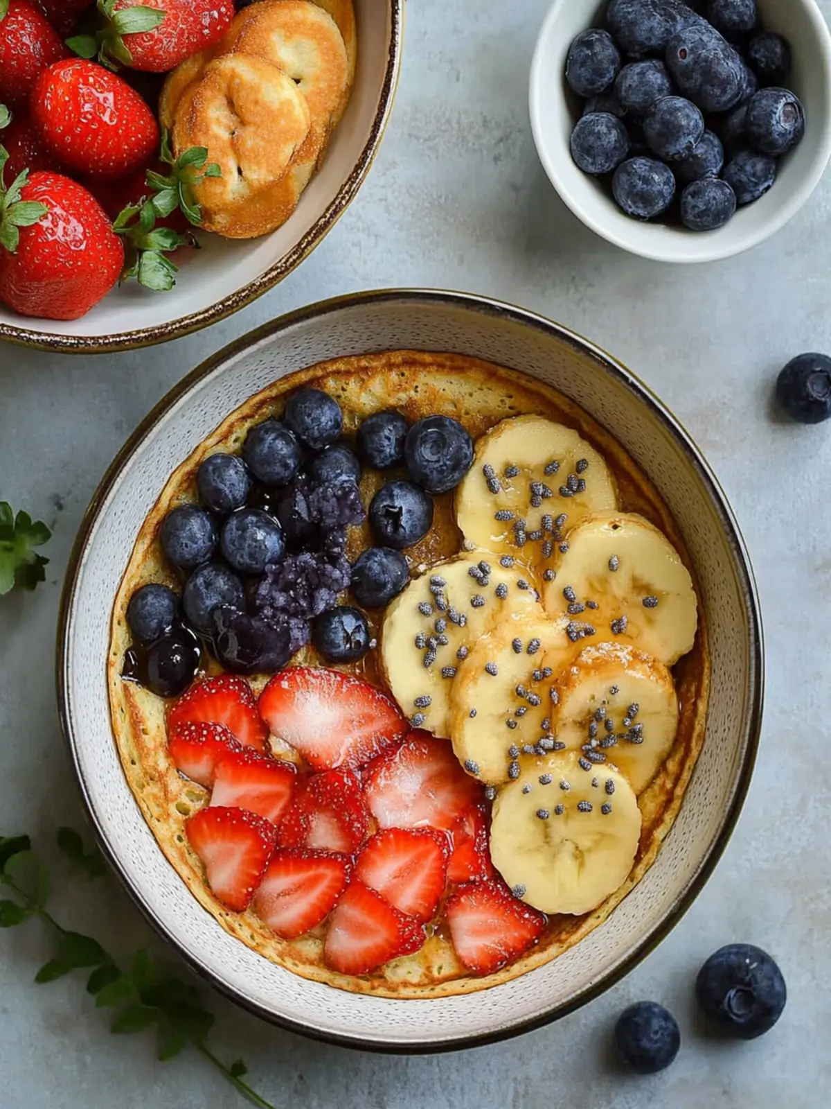 Protein Pancake Bowls