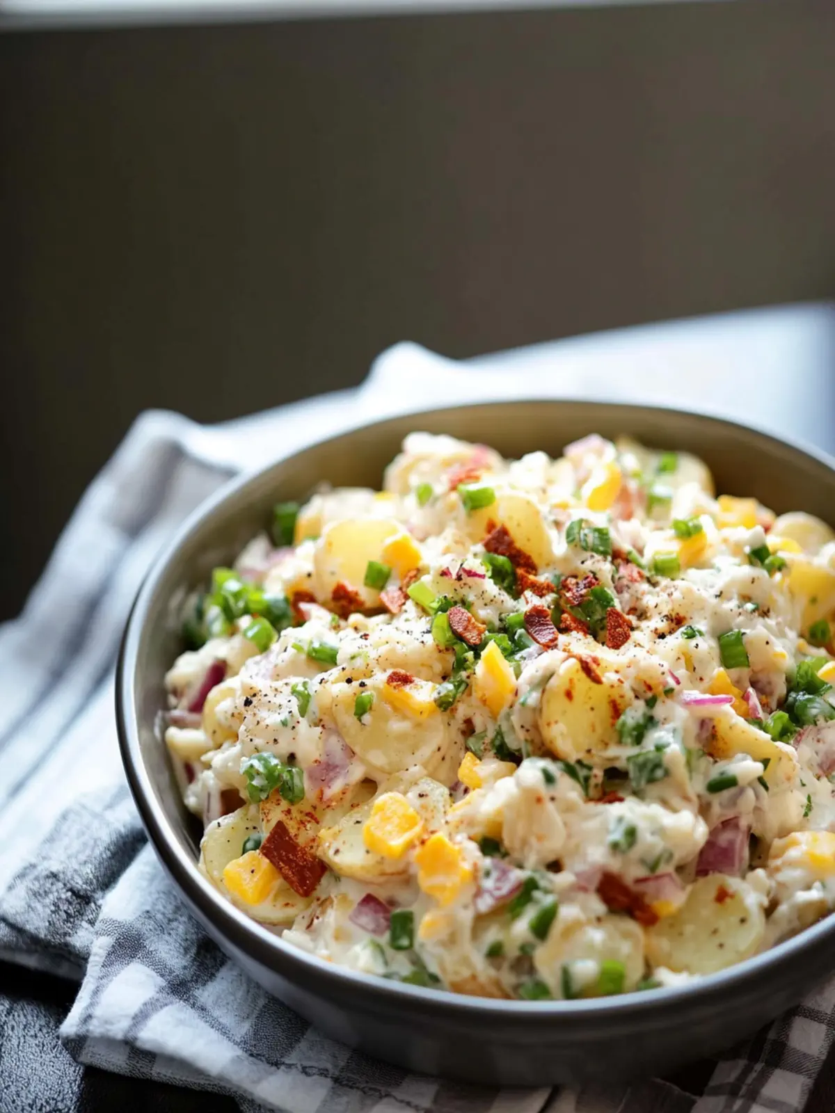 Loaded Potato Salad: Your Easy Summer Salad Sensation