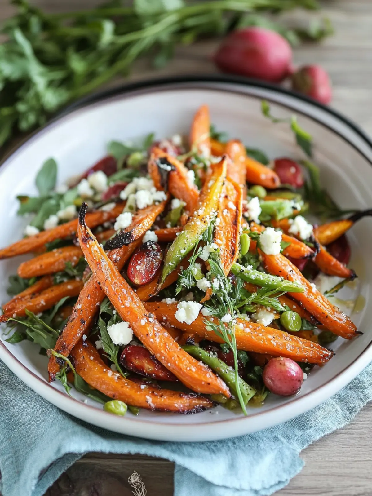 Delicious Roasted Carrot Salad for a Fresh Flavor Boost