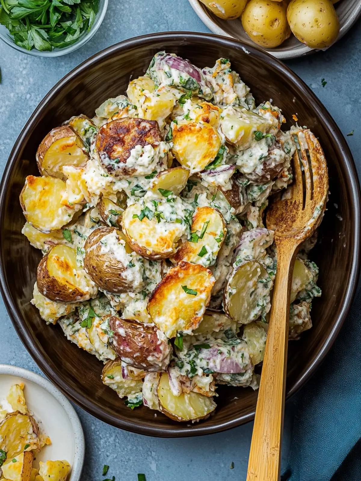Crispy Smashed Potato Salad: A Flavorful Twist on Tradition