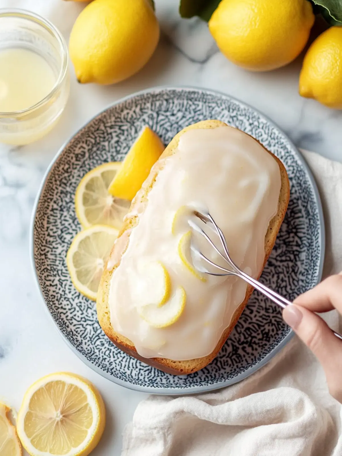 Lemon Loaf with Glaze