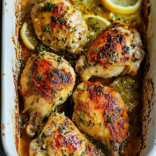 Baked Lemon Butter Chicken
