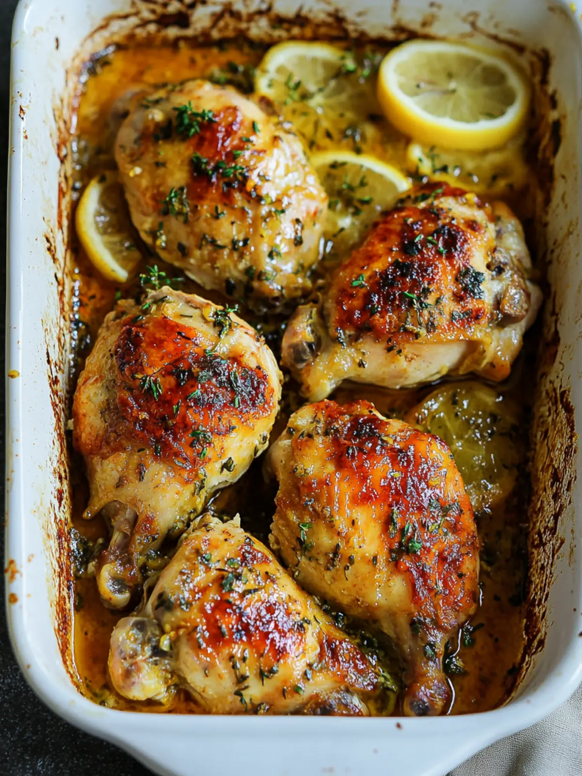 Zesty Baked Lemon Butter Chicken for Ultimate Comfort Meal