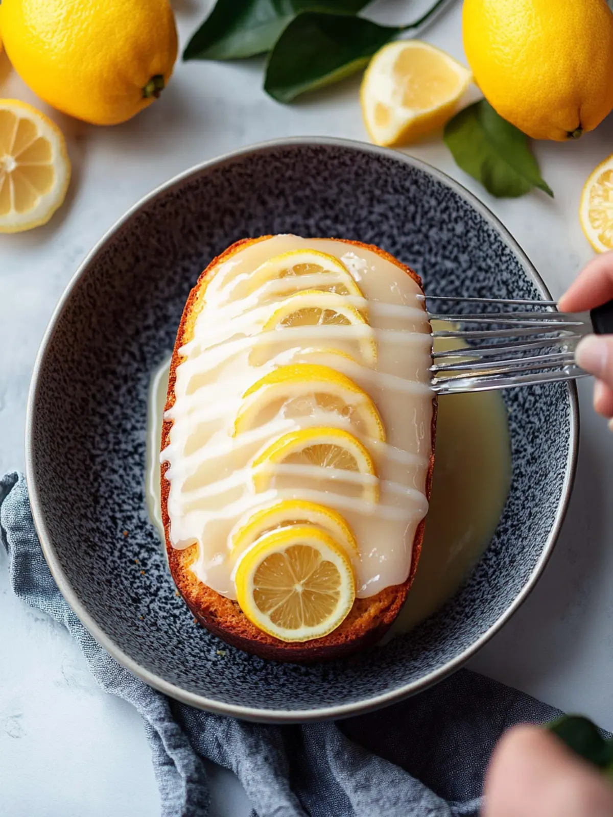 Lemon Loaf with Glaze