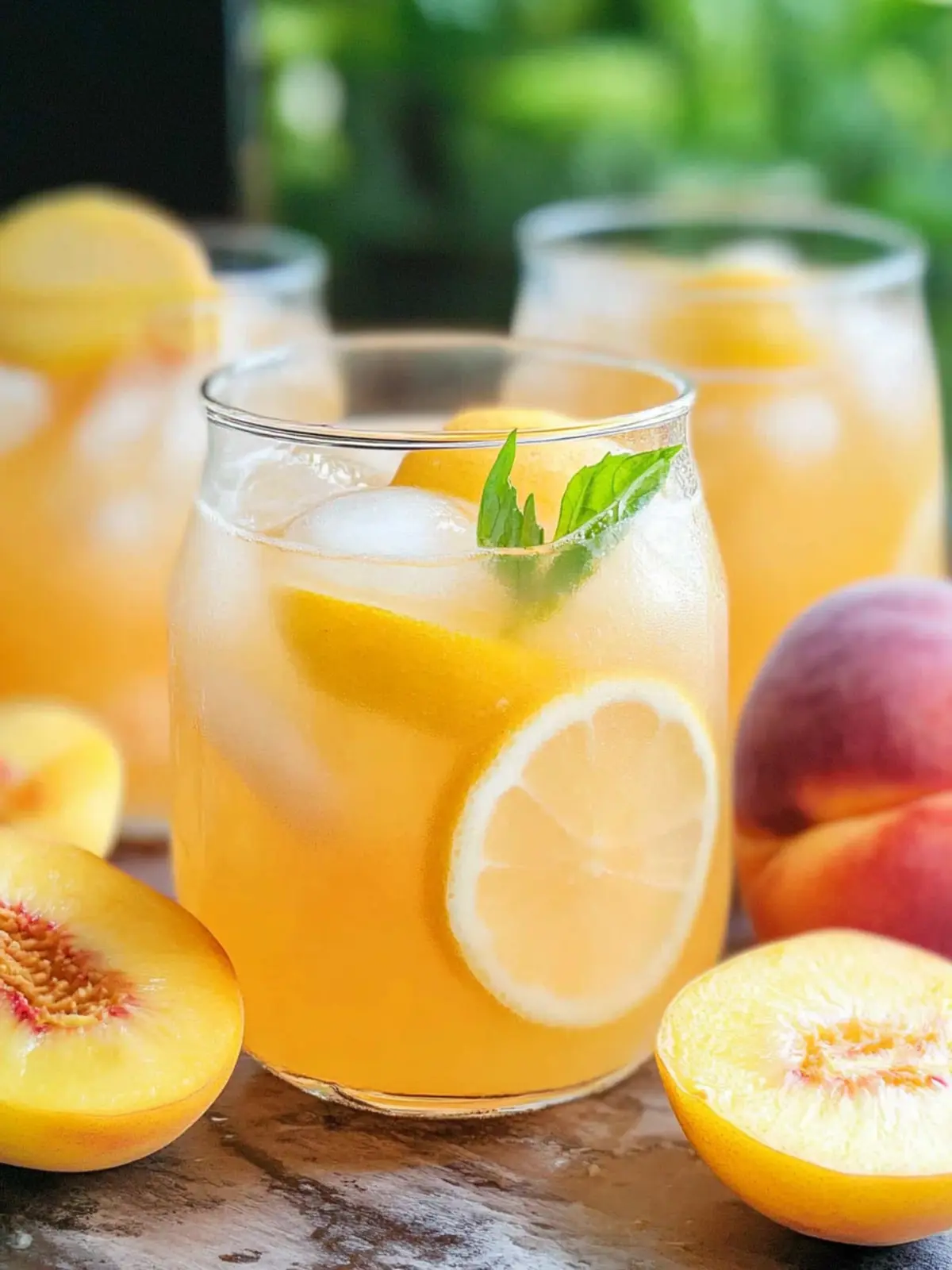 Peach lemonade recipe