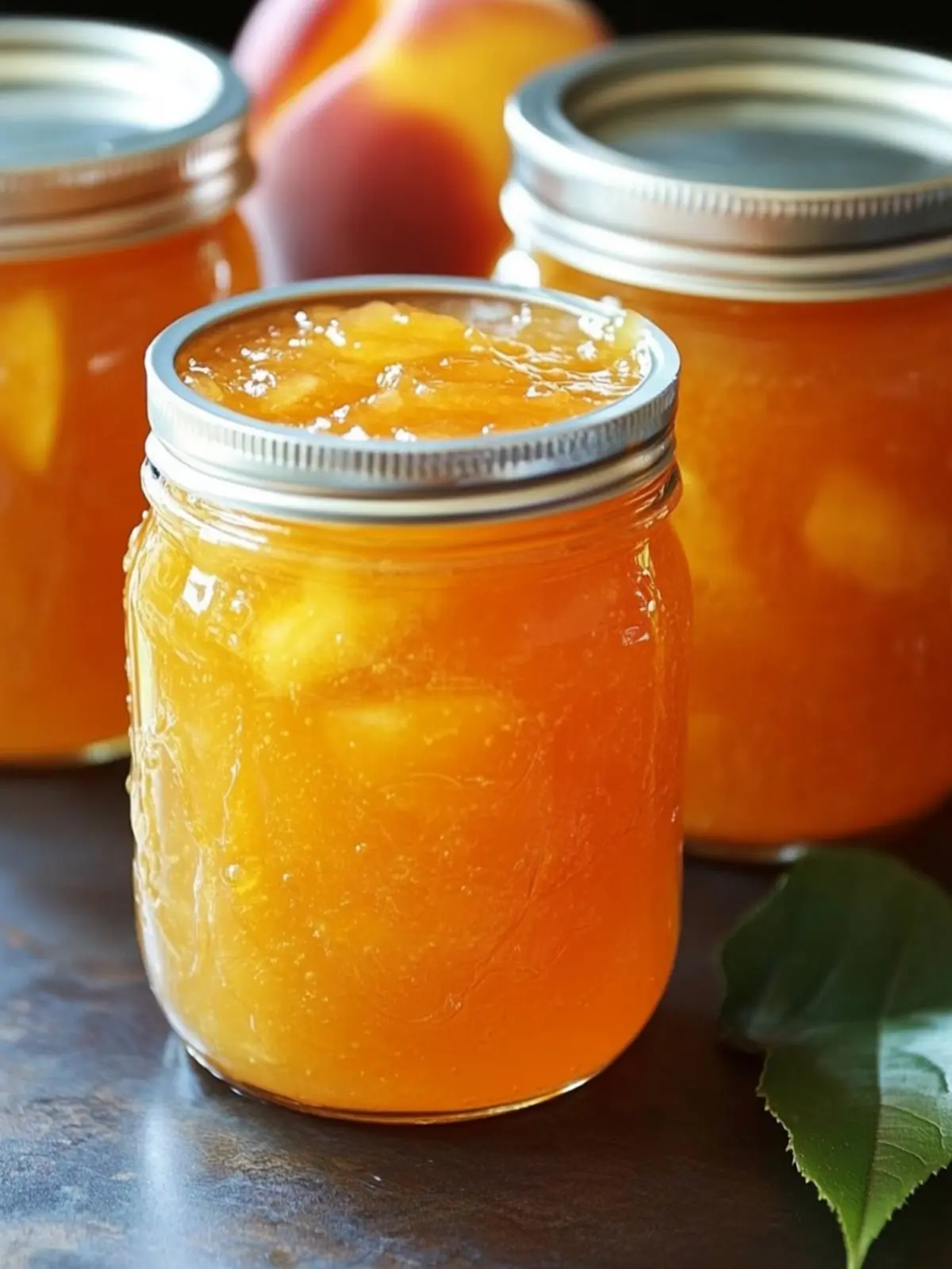 Fresh peach jam recipe