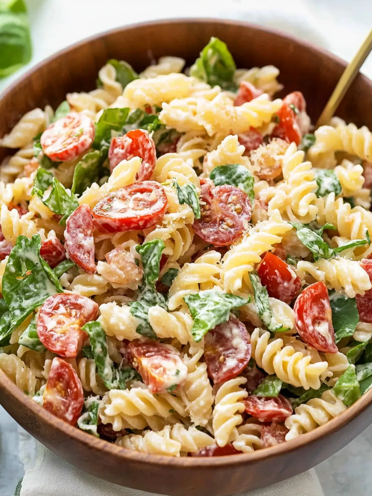 BLT pasta salad recipe