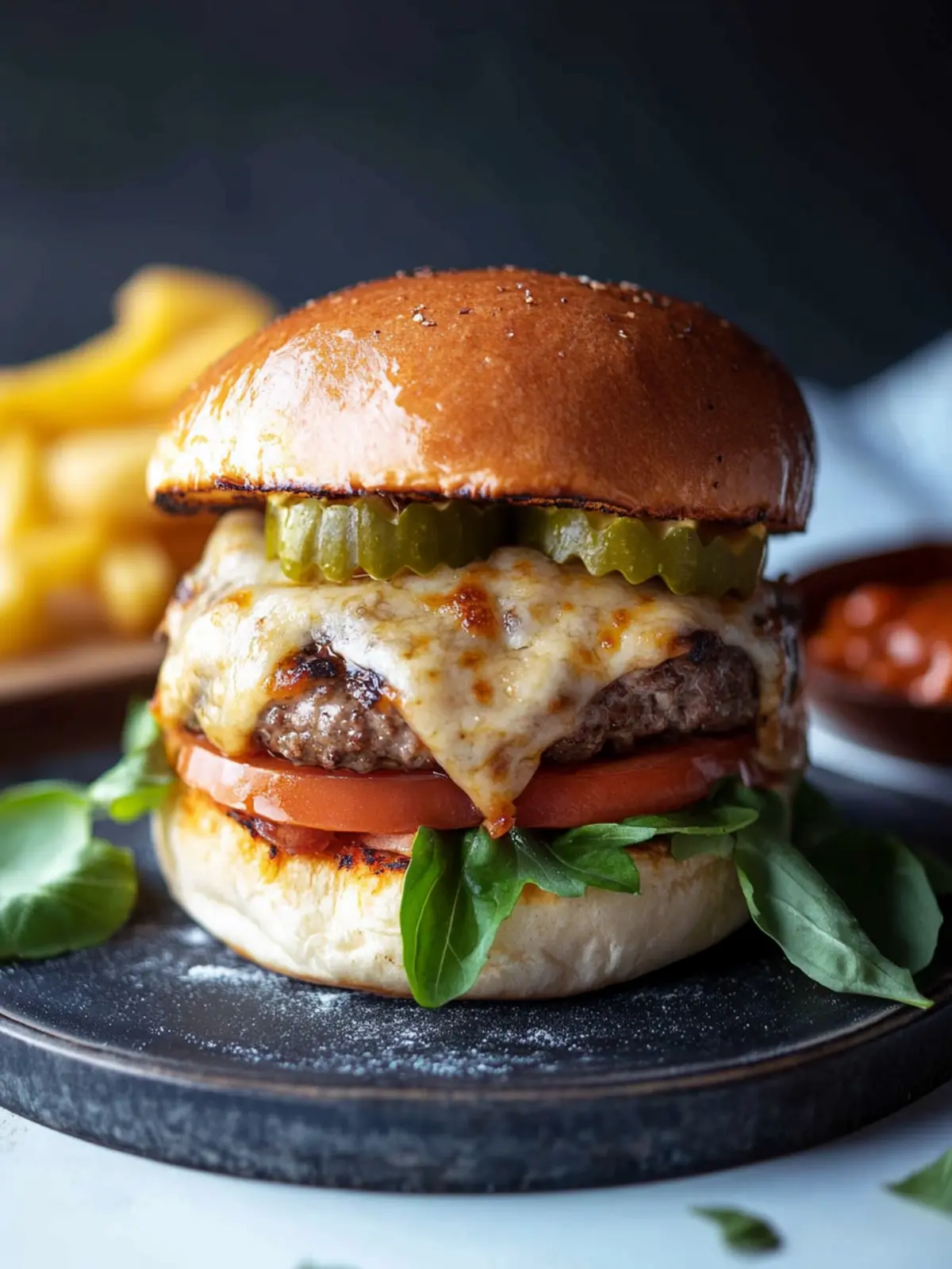 Pizza burger recipe