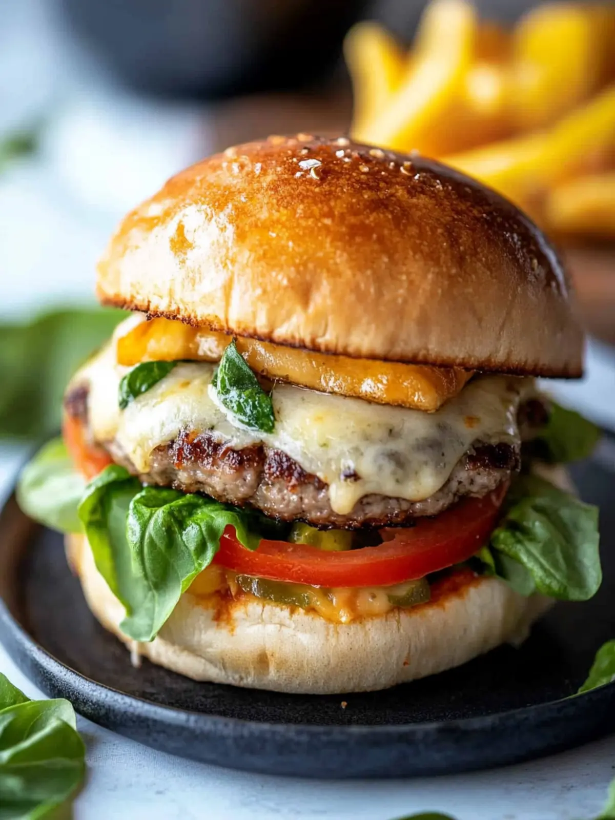 Pizza burger recipe