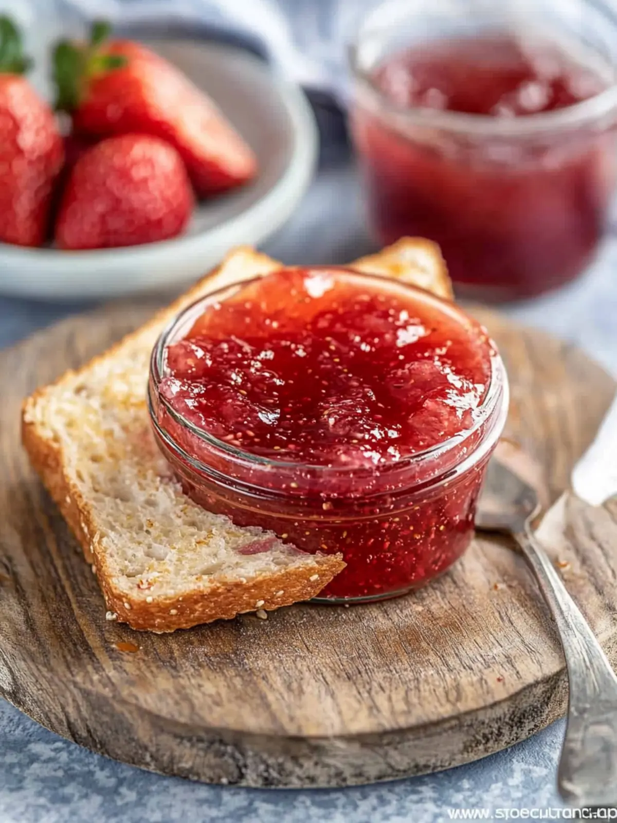 Strawberry rhubarb jam recipe