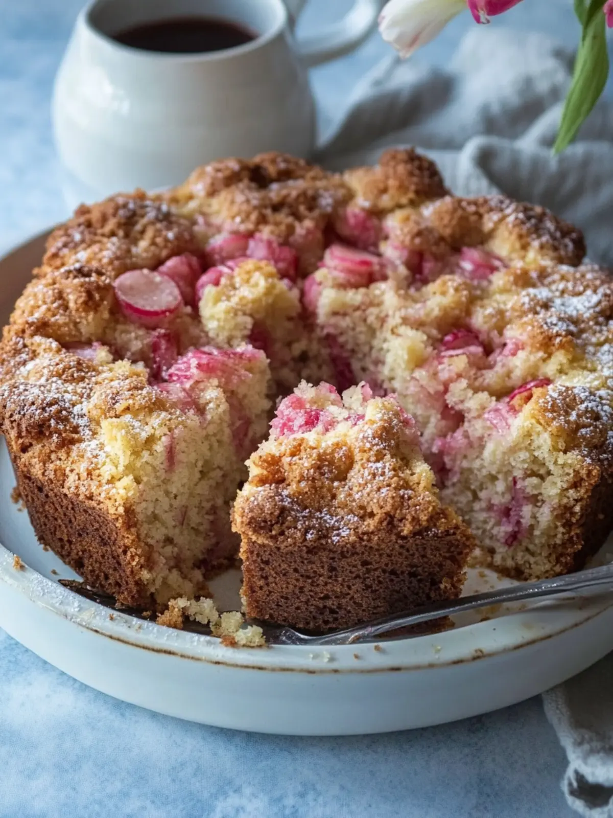 Delicious Rhubarb Coffee Cake Recipe for Cozy Mornings