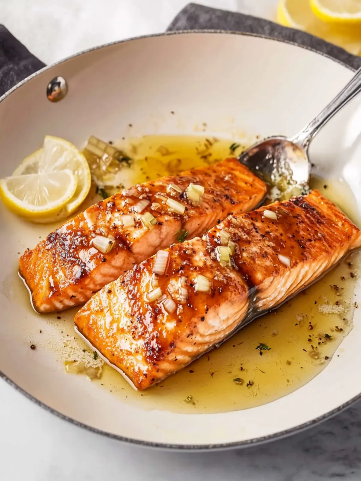 Whiskey glazed salmon recipe
