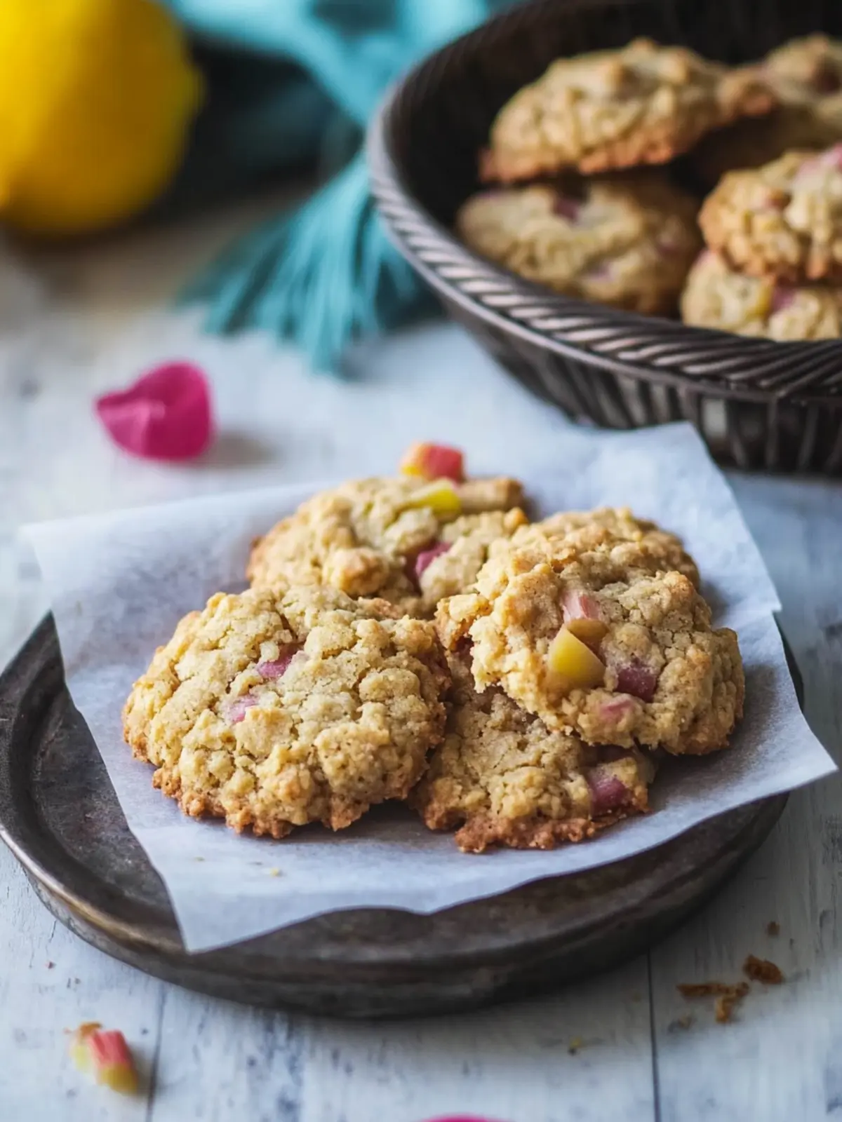 Rhubarb cookies recipe