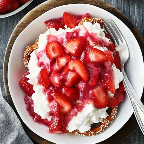 Strawberry pretzel salad recipe