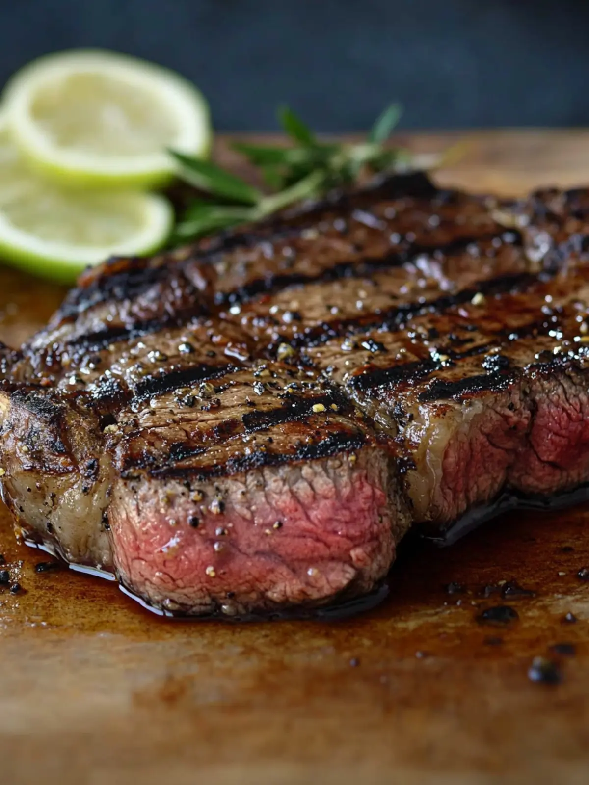 Grilled ribeye steak recipe