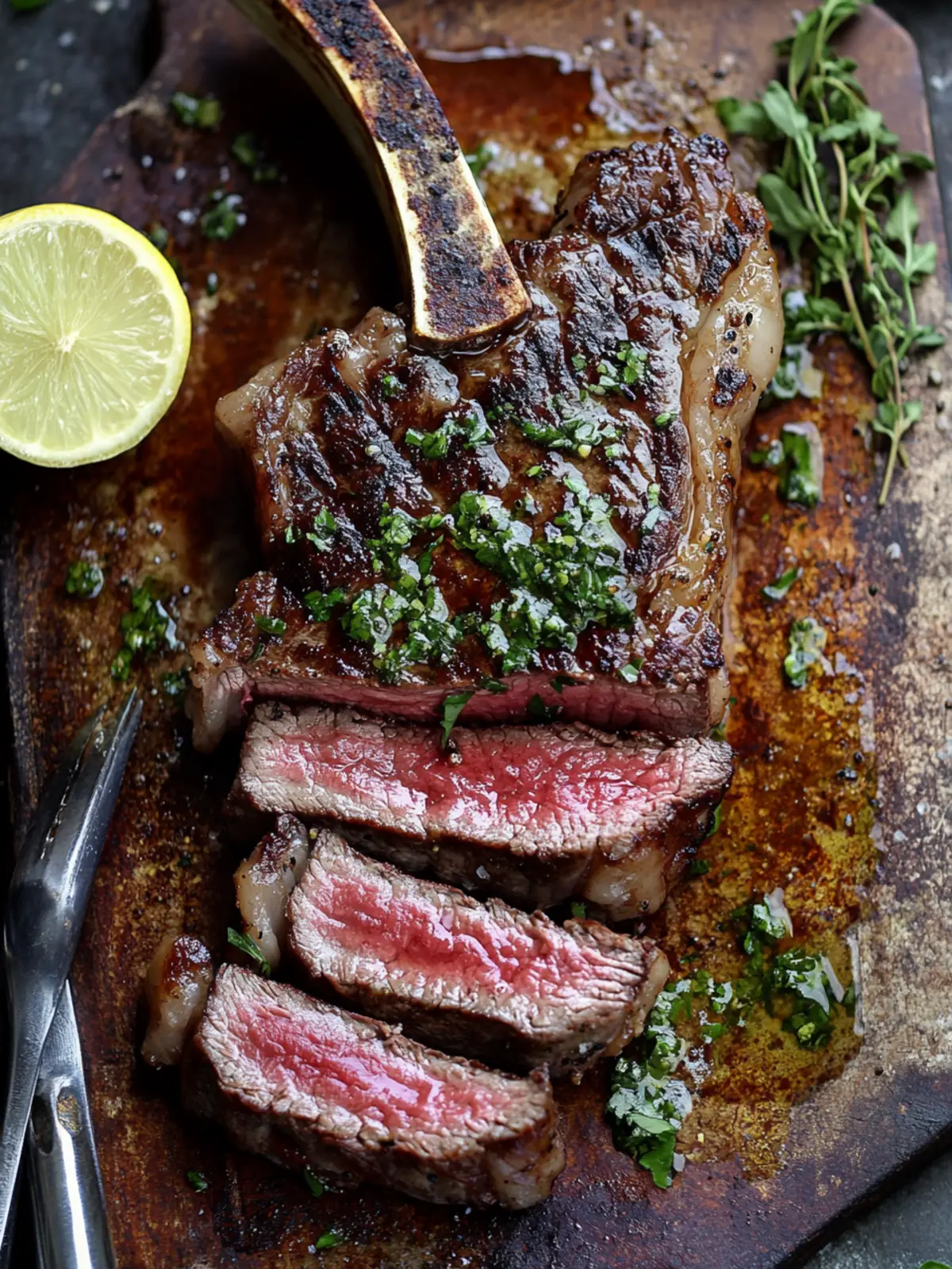 Tomahawk steak grill recipe